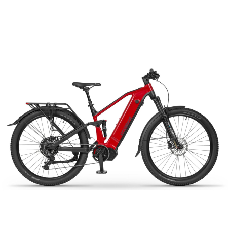 Rower elektryczny MTB Ecobike_RX500_MAX_czerwony nowosc rowex